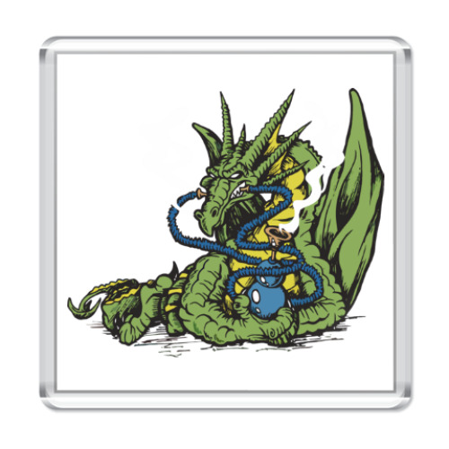 Магнит Smoking Dragon