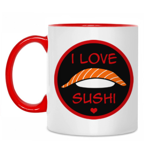 Кружка Я люблю суши