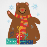 Медведь с подарками
