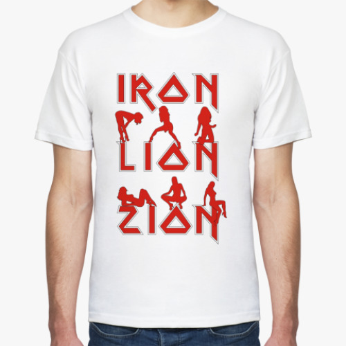 Футболка iron lion zion