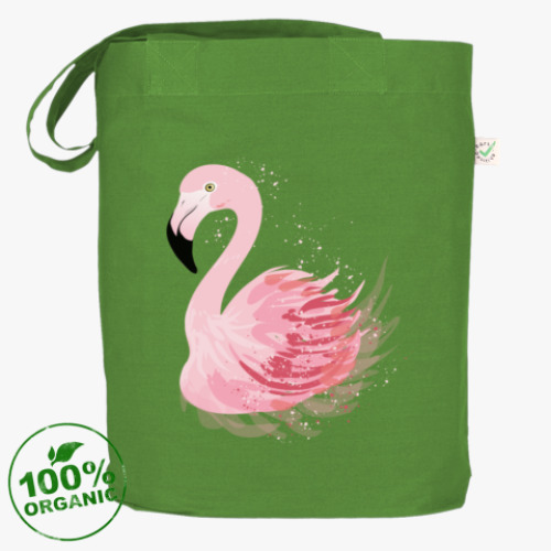 Сумка шоппер Розовый фламинго
