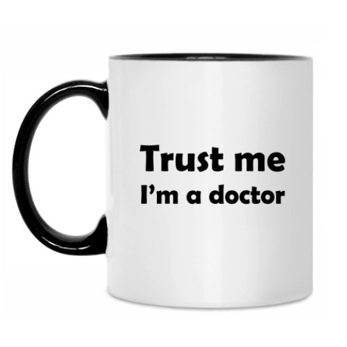 Кружка Trust me I'm a doctor