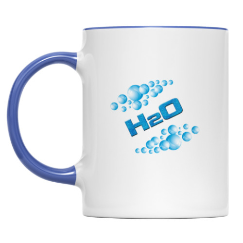 Кружка Загадочная H2O