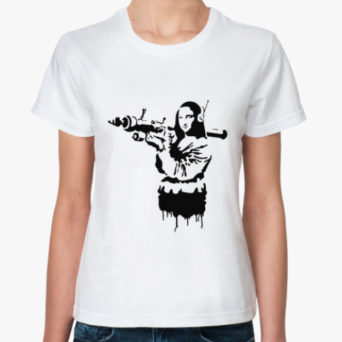 Классическая футболка Мона Лиза  футболка