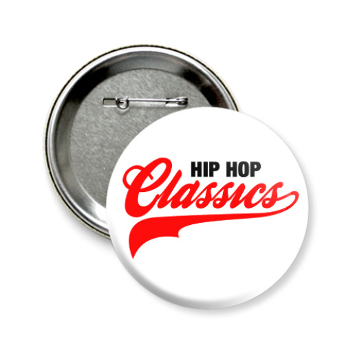 Значок 58мм Hip Hop Classics