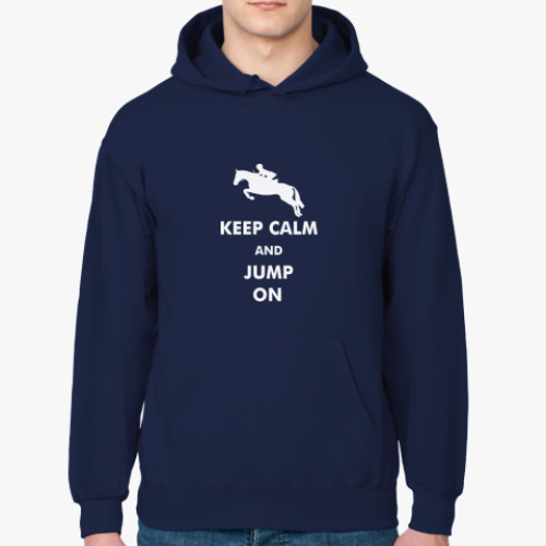 Толстовка худи Конный спорт - Jump On!