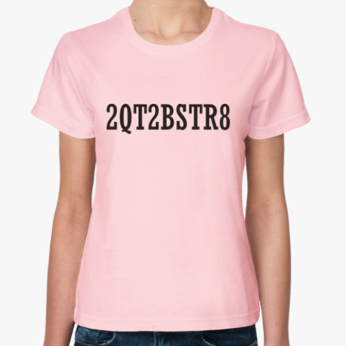 Женская футболка 2qt2bstr8
