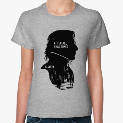 Женская футболка Алан Рикман