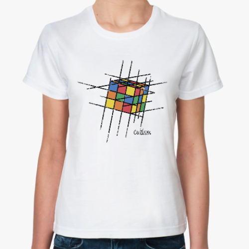 Классическая футболка Кубик Рубика | Rubiks Cube