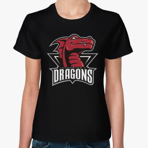 Женская футболка Драконы Таргариен