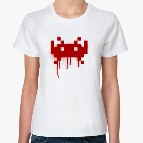 Классическая футболка Space Invaders