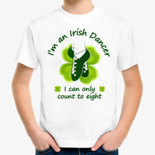 Детская футболка Irish dancer