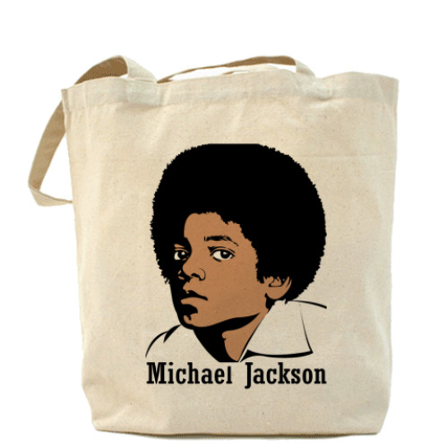 Сумка шоппер Michael Jackson в юности