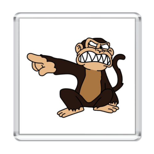 Магнит Angry Monkey