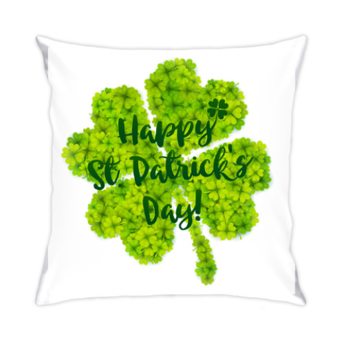 Подушка Happy St. Patrick's Day!