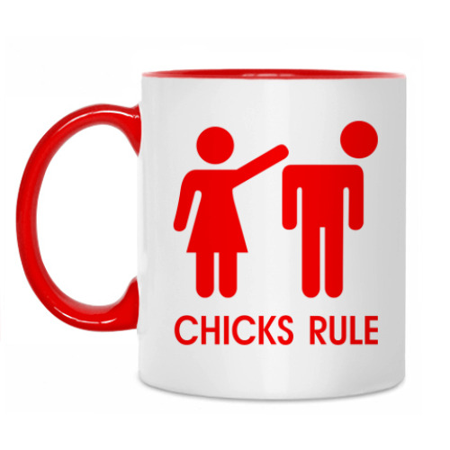 Кружка Chicks Rule