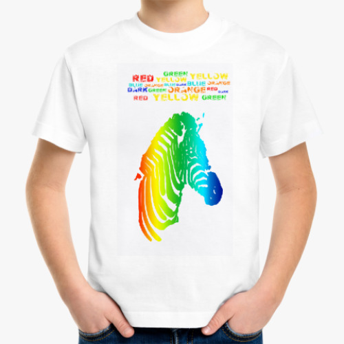 Детская футболка Colour dreams
