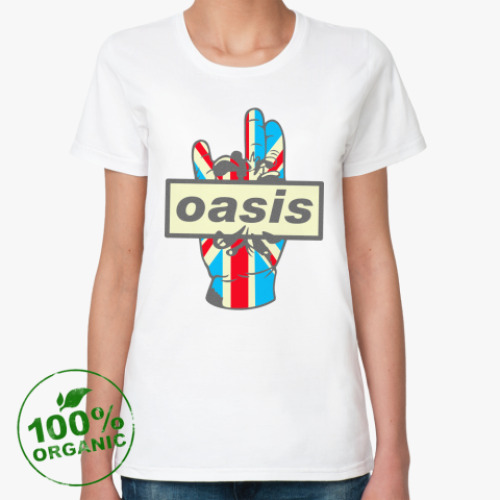 Женская футболка из органик-хлопка Oasis