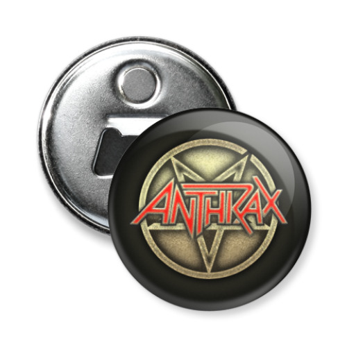 Магнит-открывашка Anthrax