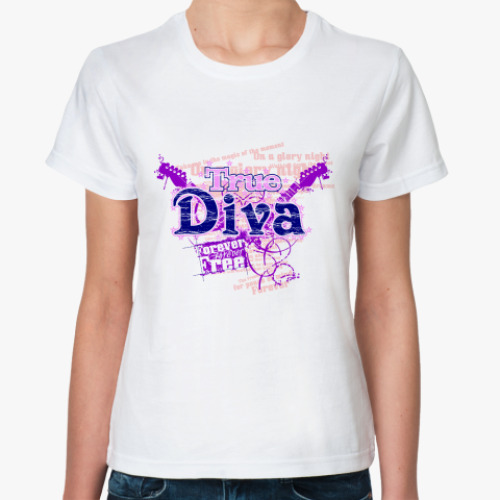Классическая футболка Diva
