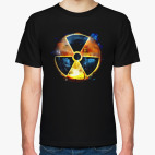 Классическая футболка Сталкер / S.T.A.L.K.E.R. — знак радиации