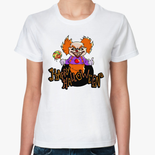 Классическая футболка Клоун (Хэллоуин)
