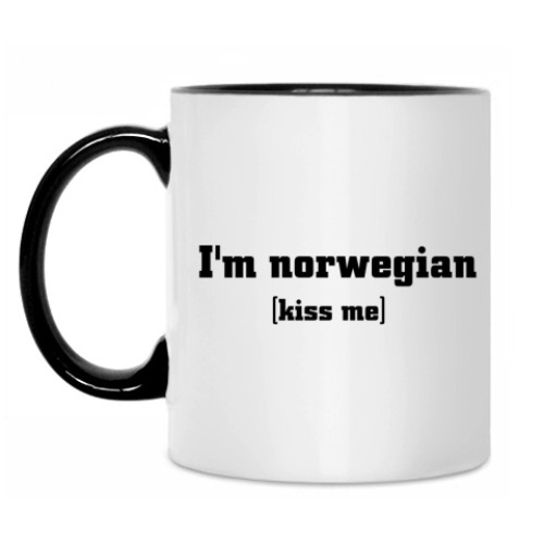 Кружка 'I'm norwegian'