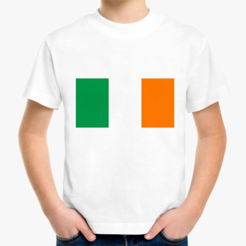 Детская футболка Флаг Ирландия