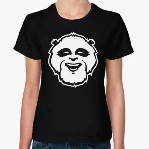 Женская футболка Веселая панда.