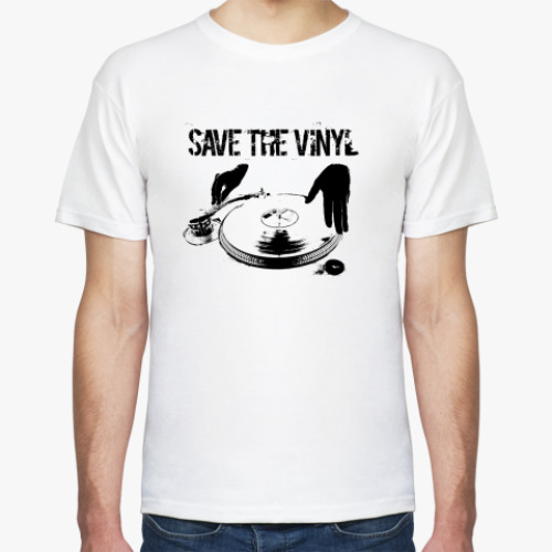 Футболка Save the vinyl