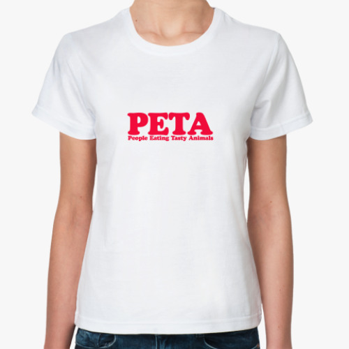 Классическая футболка PETA