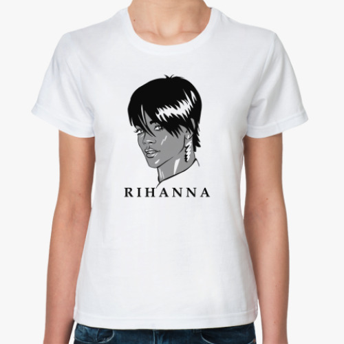 Классическая футболка Rihanna