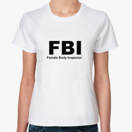 Классическая футболка FBI