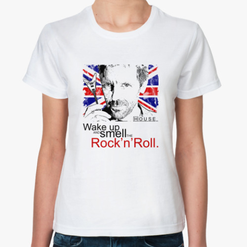 Классическая футболка House Rock