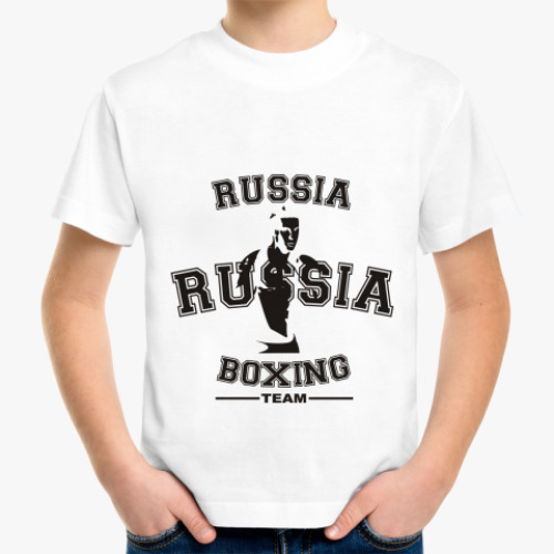 Детская футболка Бокс