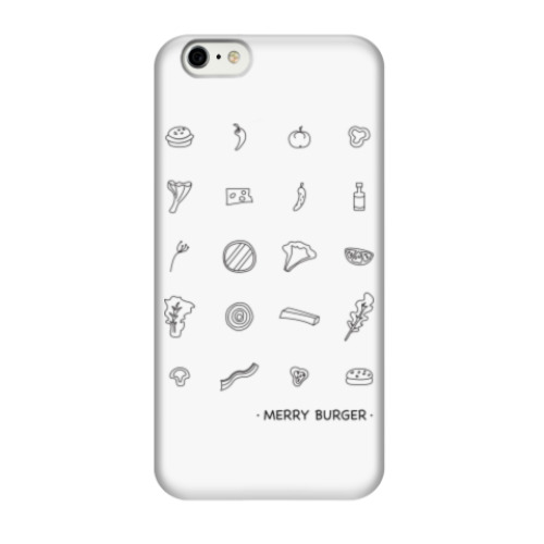 Чехол для iPhone 6/6s Burger