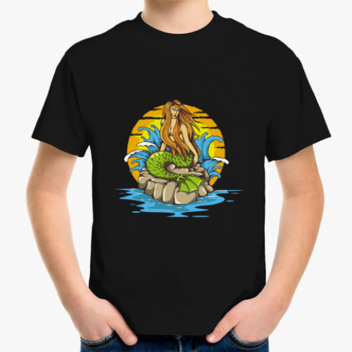 Детская футболка Море. Сирена.
