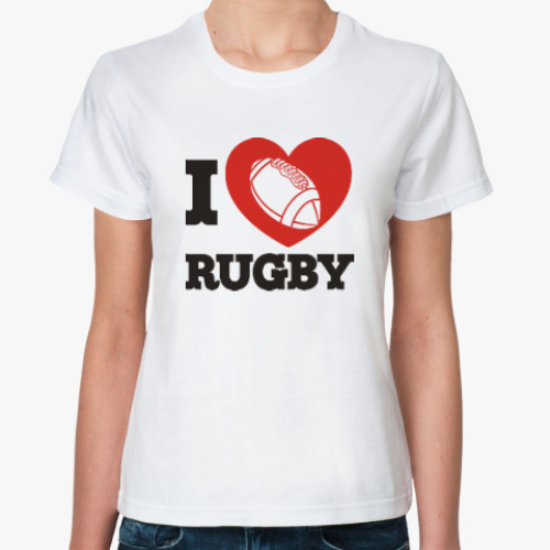 Классическая футболка Регби Rugby Мяч для Регби