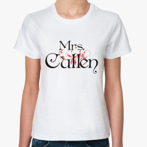 Классическая футболка Mr Cullen