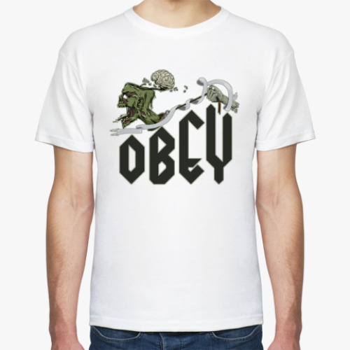 Футболка Obey. Zomby