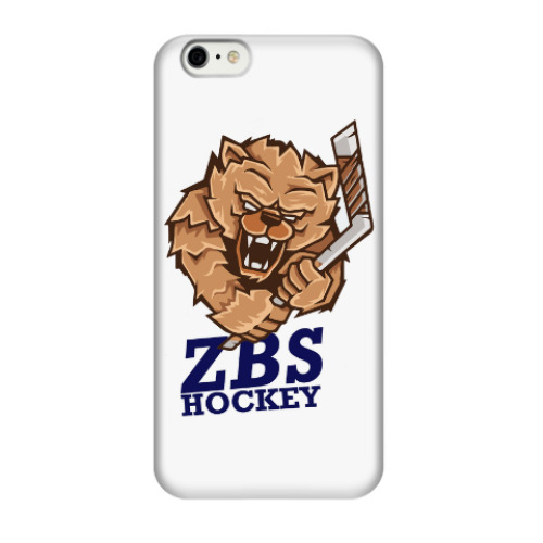 Чехол для iPhone 6/6s ZBS hockey