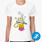 Женская спортивная футболка