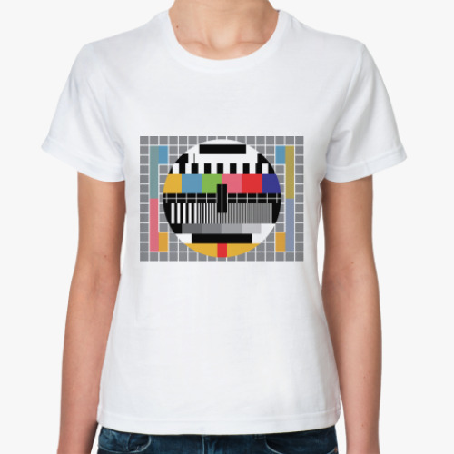 Классическая футболка TV test