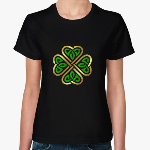 Женская футболка Irish dancer celt