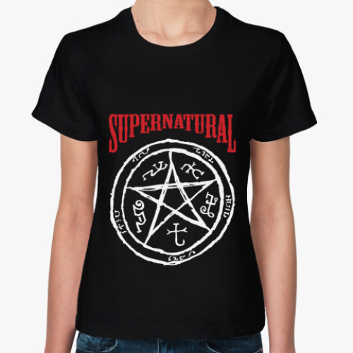 Женская футболка Devil's Trap - Supernatural