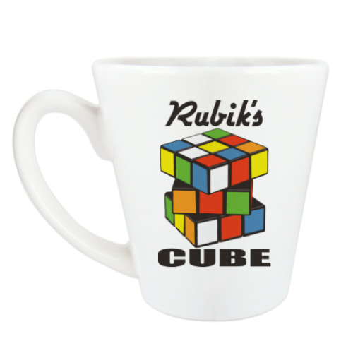 Чашка Латте Кубик Рубика | Rubiks Cube