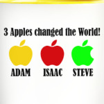 3 яблока изменили мир