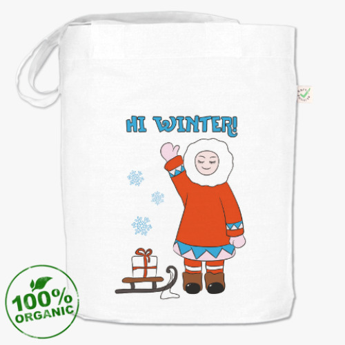 Сумка шоппер Hi Winter: зима, которая всегда с тобой