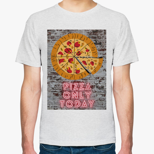 Футболка pizza only