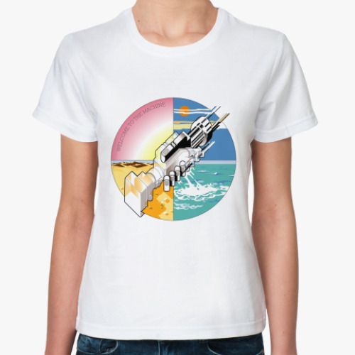 Классическая футболка Pink Floyd  футболка
